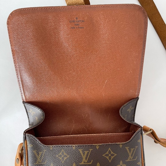SOLD LOUIS VUITTON VINTAGE CARTOUCHIÈRE MM - Picture 12 of 13